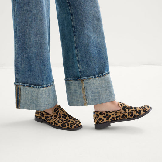 hover | Model wearing The Penny Loafer in Classic Cat.