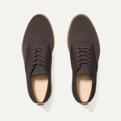 The Oxford in Deep Brown shown from the top.