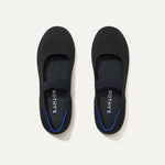 The Kids Mary Jane in Black shown from the top.